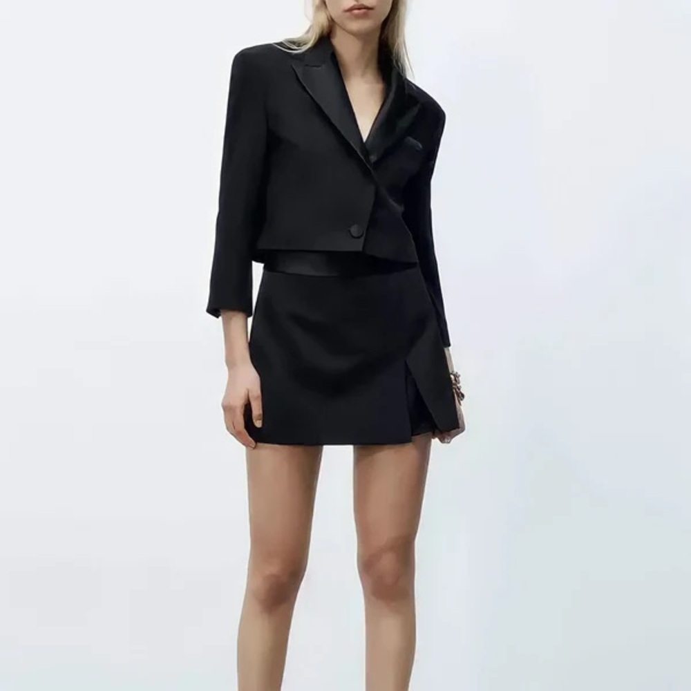 Zara Slit Skort - Small (NWT)